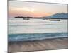 The Sea Laps Up on the Sand in Gili Trawangan at Sunrise-Alex Saberi-Mounted Photographic Print