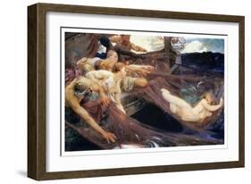 The Sea Maiden-Herbert James Draper-Framed Art Print