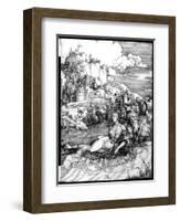 The Sea Monster, 1498-Albrecht Dürer-Framed Giclee Print