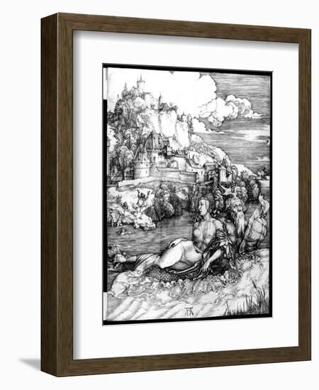 The Sea Monster, 1498-Albrecht Dürer-Framed Giclee Print