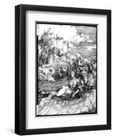 The Sea Monster, 1498-Albrecht Dürer-Framed Giclee Print