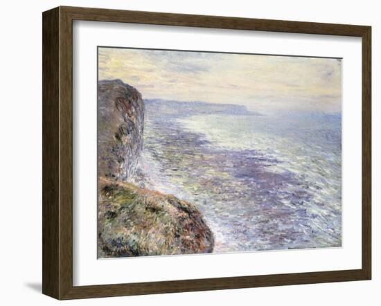 The Sea near Fecamp-Claude Monet-Framed Giclee Print