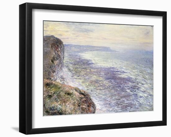 The Sea near Fecamp-Claude Monet-Framed Giclee Print