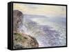 The Sea near Fecamp-Claude Monet-Framed Stretched Canvas