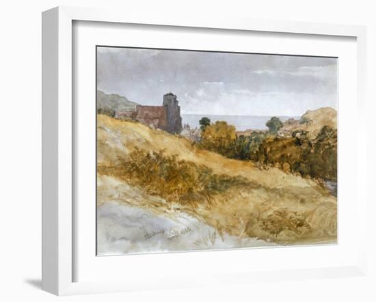 The Sea Near Hastings, 1853-John Gilbert-Framed Giclee Print