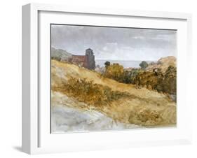 The Sea Near Hastings, 1853-John Gilbert-Framed Giclee Print