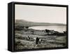 The Sea of Galilee, 1850s-Mendel John Diness-Framed Stretched Canvas
