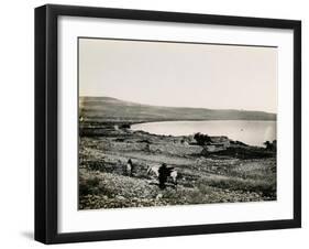 The Sea of Galilee, 1850s-Mendel John Diness-Framed Giclee Print