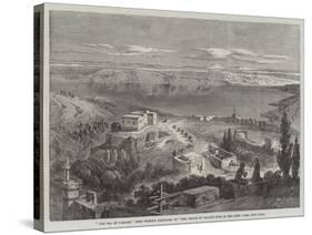 The Sea of Galilee, from Telbin's Panorama of The Prince of Wales's Tour in the East-null-Stretched Canvas