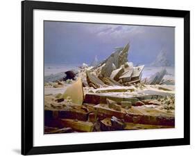 The Sea of Ice, C. 1823-1824-Caspar David Friedrich-Framed Giclee Print