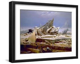 The Sea of Ice, C. 1823-1824-Caspar David Friedrich-Framed Giclee Print