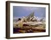 The Sea of Ice, C. 1823-1824-Caspar David Friedrich-Framed Premium Giclee Print