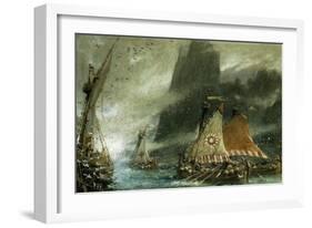 The Sea Raiders-Albert Goodwin-Framed Giclee Print