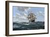 The Sea's Highway - The Australian Clipper Beltana-Montague Dawson-Framed Premium Giclee Print