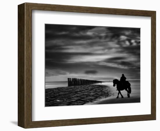 The Sea's Voice Speaks to the Soul ...-Yvette Depaepe-Framed Photographic Print