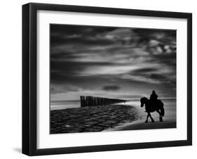 The Sea's Voice Speaks to the Soul ...-Yvette Depaepe-Framed Photographic Print