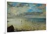 The Sea Seen from Dieppe, Ca-Eugene Delacroix-Framed Giclee Print