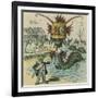 The Sea-Serpent Season Upon Us Again-Frederick Burr Opper-Framed Art Print