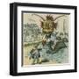 The Sea-Serpent Season Upon Us Again-Frederick Burr Opper-Framed Art Print