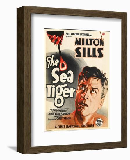 The Sea Tiger - 1927-null-Framed Giclee Print