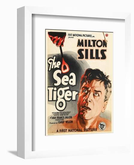 The Sea Tiger - 1927-null-Framed Giclee Print