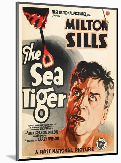 The Sea Tiger - 1927-null-Mounted Giclee Print