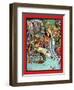 The Sea Witch's Deal-Ivan Bilibin-Framed Art Print