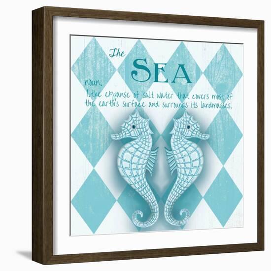 The Sea-Andi Metz-Framed Art Print