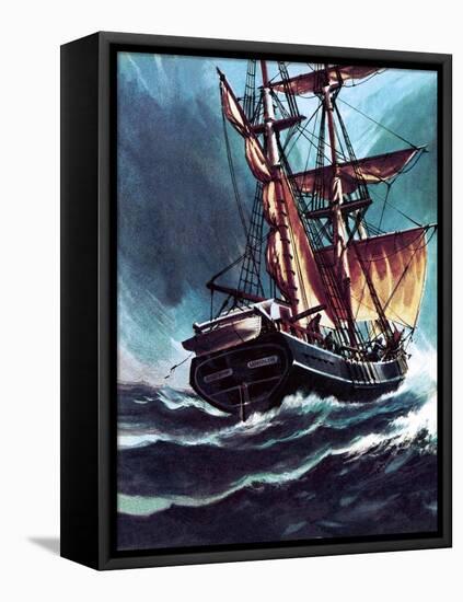 The Seafarer-Wilf Hardy-Framed Stretched Canvas