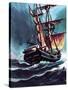 The Seafarer-Wilf Hardy-Stretched Canvas