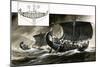 The Seafarers: in the Beginning, Man Learns to Sail-null-Mounted Giclee Print