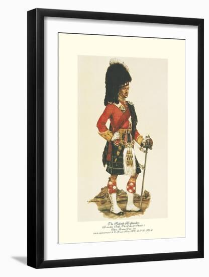 The Seaforth Highlanders-A^ E^ Haswell Miller-Framed Premium Giclee Print