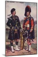 The Seaforth Highlanders-Henry Payne-Mounted Giclee Print