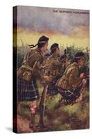 The Seaforth Highlanders-Henry Payne-Stretched Canvas