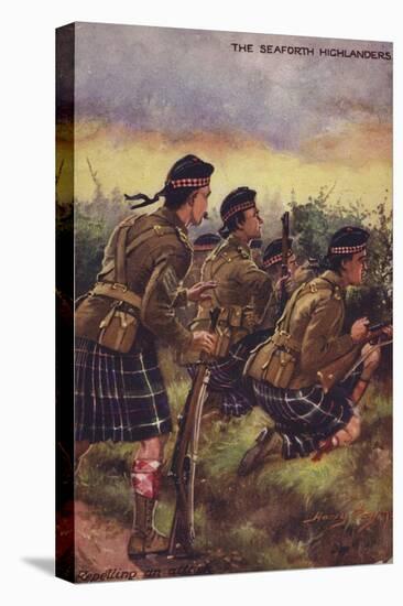 The Seaforth Highlanders-Henry Payne-Stretched Canvas