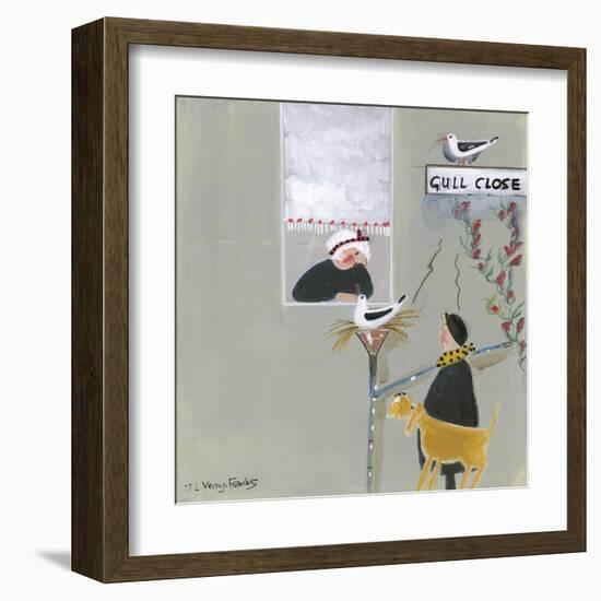 The Seagull-Jennifer Verny-Franks-Framed Giclee Print