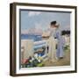 The Seagulls, 1906-Albert Pierre Rene Maignan-Framed Giclee Print