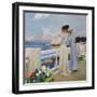 The Seagulls, 1906-Albert Pierre Rene Maignan-Framed Giclee Print