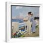 The Seagulls, 1906-Albert Pierre Rene Maignan-Framed Giclee Print