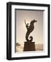 The Seahorse Sculpture on the Malecon, Puerto Vallarta, Jalisco, Mexico, North America-Michael DeFreitas-Framed Premium Photographic Print