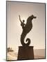 The Seahorse Sculpture on the Malecon, Puerto Vallarta, Jalisco, Mexico, North America-Michael DeFreitas-Mounted Photographic Print