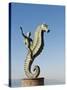 The Seahorse Sculpture on the Malecon, Puerto Vallarta, Jalisco, Mexico, North America-Michael DeFreitas-Stretched Canvas