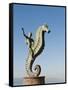 The Seahorse Sculpture on the Malecon, Puerto Vallarta, Jalisco, Mexico, North America-Michael DeFreitas-Framed Stretched Canvas