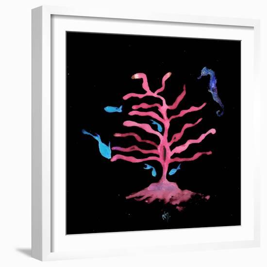 The Seahorse Tree, 2020 (mixed media)-Nancy Moniz Charalambous-Framed Giclee Print