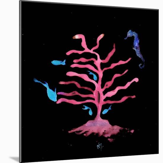 The Seahorse Tree, 2020 (mixed media)-Nancy Moniz Charalambous-Mounted Giclee Print