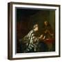 The Sealing of the Letter-Jean-Baptiste Simeon Chardin-Framed Giclee Print