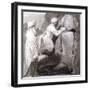 The Sealing of the Sepulchre, C1810-C1844-Henry Corbould-Framed Giclee Print