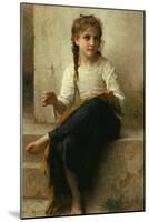The Seamstress, 1898-William-Adolphe Bouguereau-Mounted Giclee Print