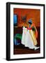 The Seamstress, 2011 (Acrylic on Wood)-Patricia Brintle-Framed Giclee Print