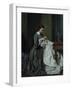 The Seamstress-Charles Baugniet-Framed Giclee Print